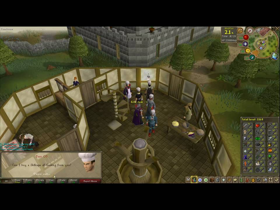 RuneScape :: 99 Cooking :: Sheards - YouTube