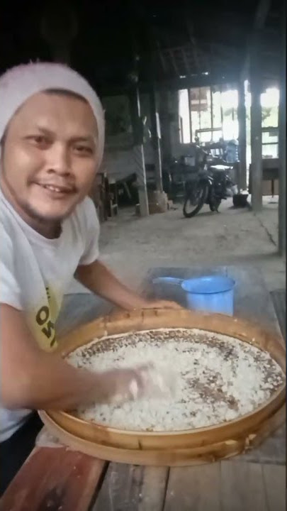 cara membuat nasi tiwul yg gurih