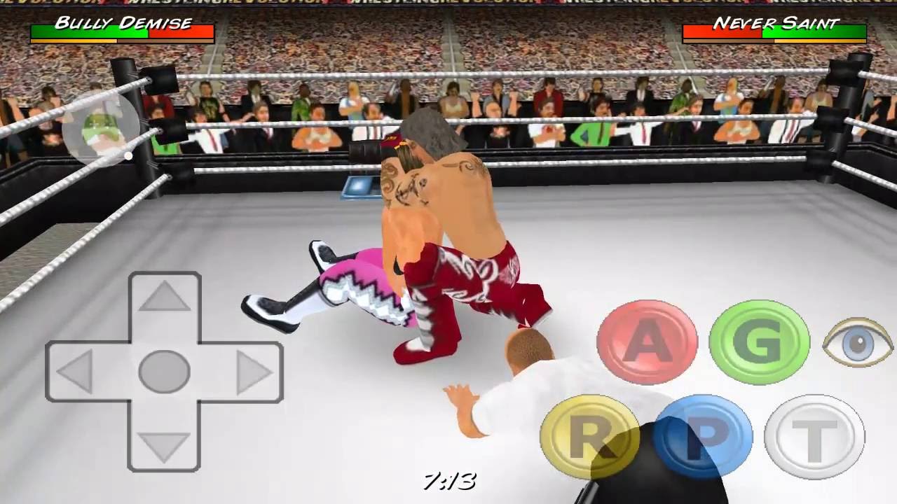Wrestling revolution 3D submission match Gameplay walkthrough YouTube