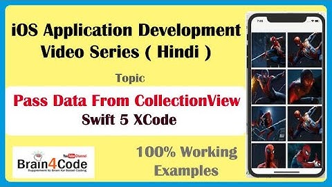 Pass Data From Collection View To Another View Controller in Swift 5 XCode | Hindi | Easiest Way