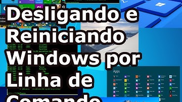 Desligando e Reiniciando windows por linha de comando