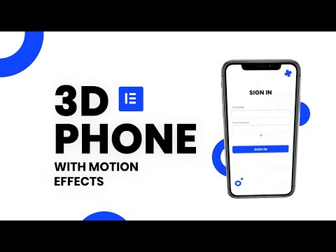 3D Parallax Phone Effect with Elementor Pro Motion Effects | TemplateMonster