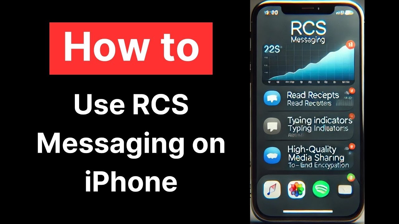 How to Use RCS Messaging on iPhone - YouTube