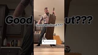 Giant Sword training - does it work? #sword #homeworkout #berserk #shorts