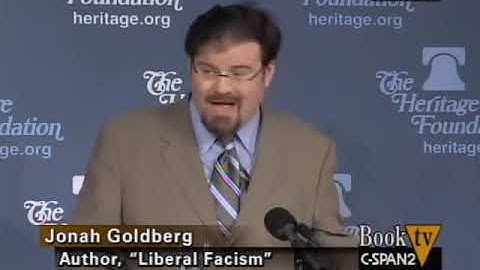Jonah Goldberg   - his book "Liberal Fascism"