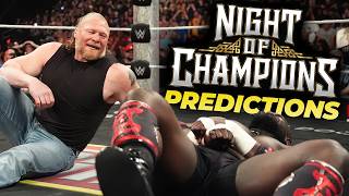 Huge WWE Night Of Champions 2026 Predictions You NEED To Know!