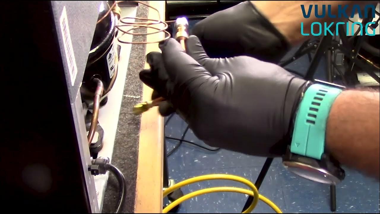 Filter Drier installation using LOKRING Type 00 connectors YouTube