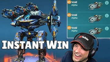 INSTANT WIN with new VOID Gun – War Robots Next Meta Weapon?