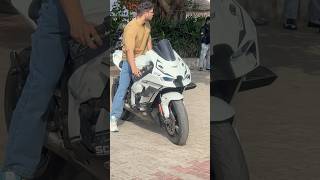 🥵🥵 Zx10r ninja Kawasaki looking so hot 🔥🔥 #shorts #zx10r #ninja #rider #superbike #motovlog