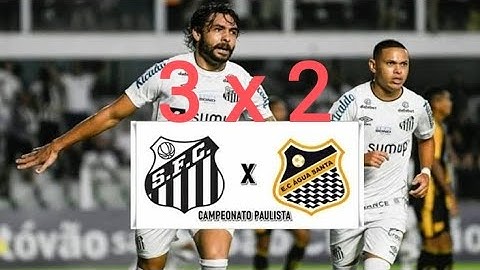 MELHORES MOMENTOS SANTOS 3 X 2 AGUA SANTA