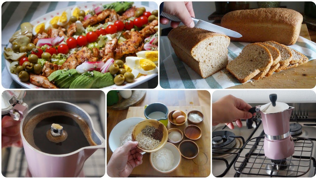 أيام من حياتي : تهلا في صحتك تلقاها  خبز التوست بدقيق القمح الكامل وجبة غداء كاملة متكاملة