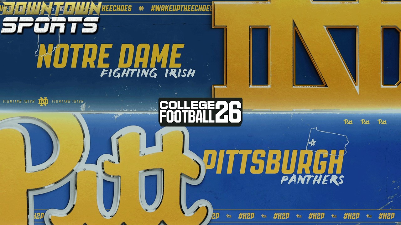 Notre Dame @ Pittsburgh | Week 12 | College Football 26 Dynasty