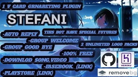 How to create Whatsapp bot | Stefanie Bot | MK MODS