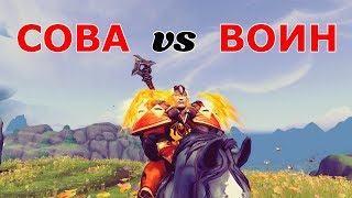 WoW BFA 8.1.5 ПВП Сова vs ТОП Воин / PVP Balance Druid vs TOP Warrior