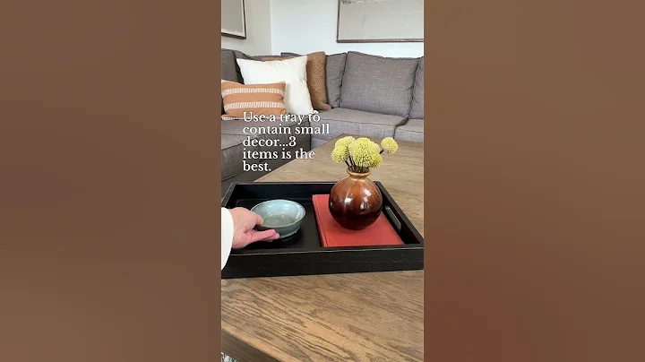 COFFEE TABLE STYLING TIPS: Looking for some simple ways to style your coffee table? #coffeetable