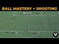 Ball mastery  shooting game  soccer drills  football exercises