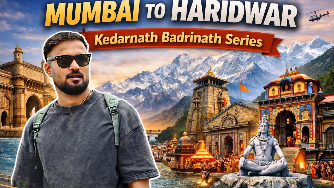 Kedarnath Yatra 2025 Begins | Mumbai to Haridwar Travel Vlog