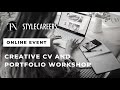 Creative cv  portfolio workshop