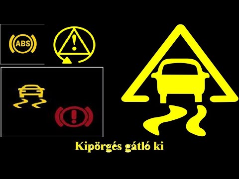 Videó: Mit jelent a Hyundai -ban a narancssárga háromszög felkiáltójellel?