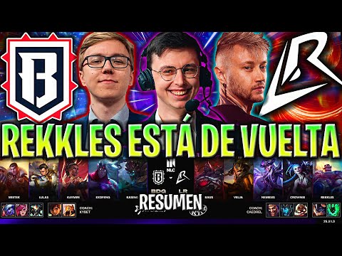 REKKLES VUELVE CON LOS RATONES DESPUÉS DE LA POLÉMICA! - LR vs BDG Resumen Completo PLAYOFFS NLC