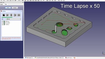 FreeCAD Path Simulation with more complicated object