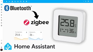 картинка: Xiaomi LYWSD03MMC из Bluetooth в Zigbee