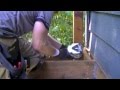 how to install cedar deck posts (boxed in to be up to city code) how to install cedar deck posts (boxed in to be up to city code)