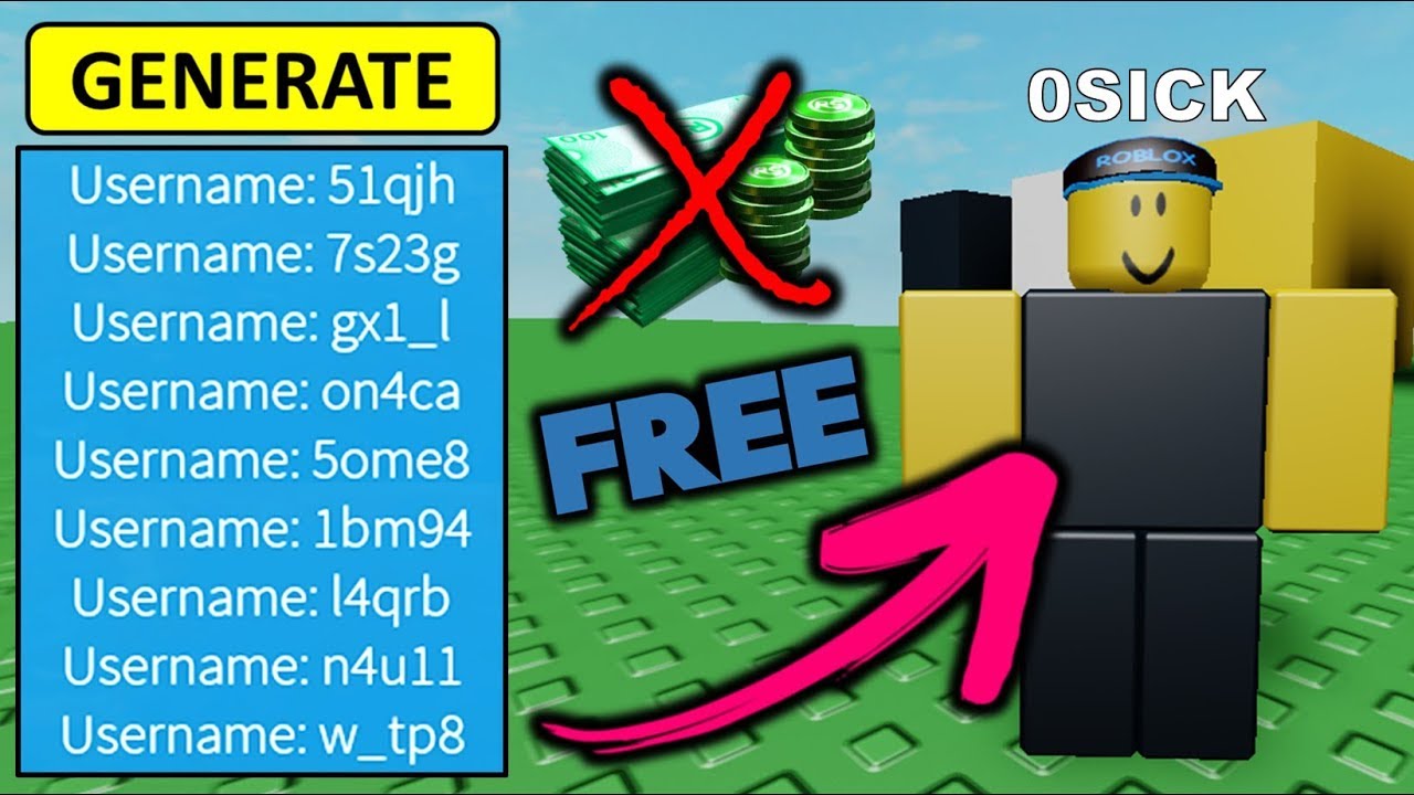 Rare Roblox Usernames Not Taken