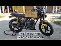 Tvs Bike  Modified into Cafe Racer | 2021 | Kamal Auto Nikhar