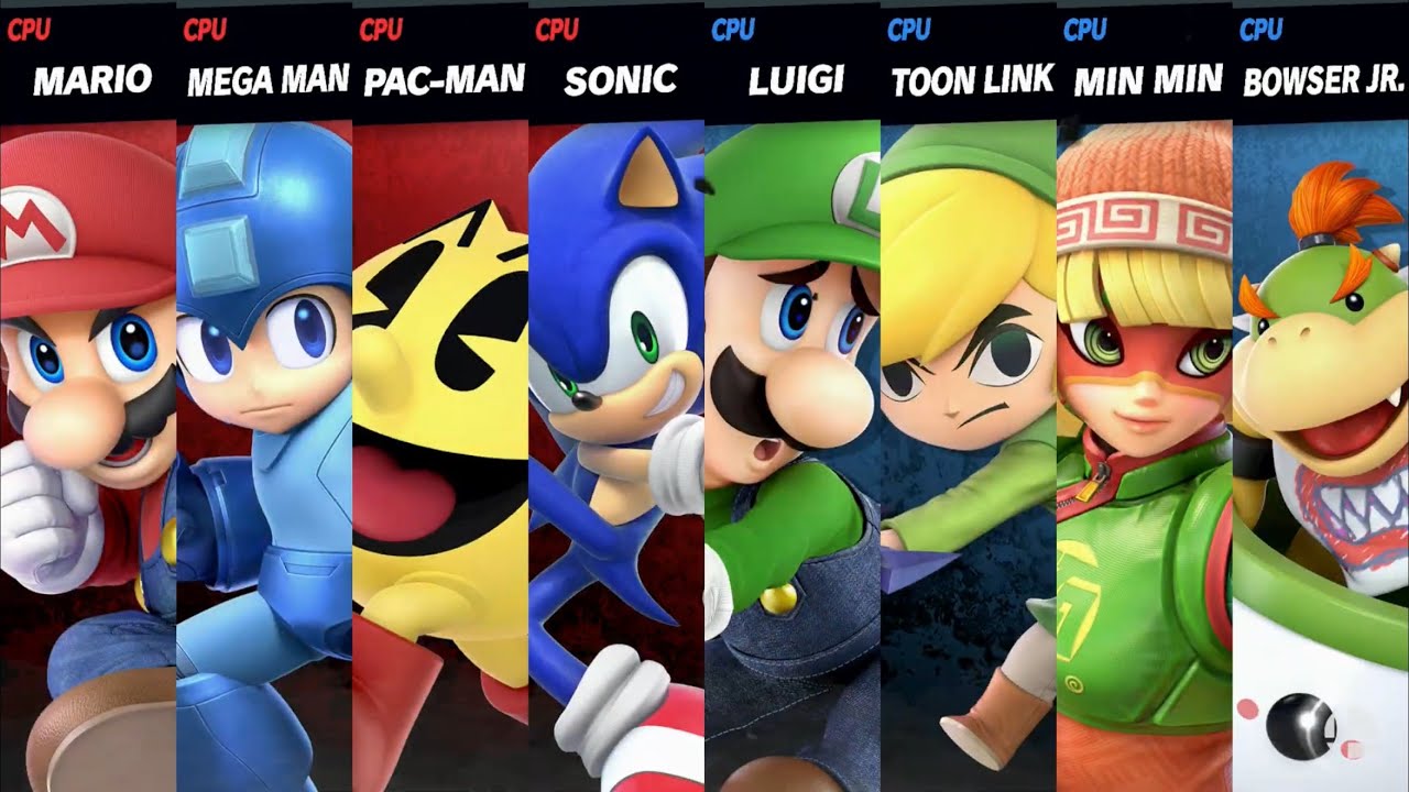 Super Smash Bros. Ultimate - Team Legends vs Team GP City FC