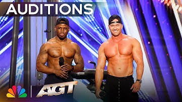 Darien Johnson & Scott Mathison Take Their Workouts To The Next Level! | AGT 2025