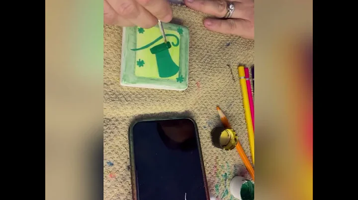 St Patrick’s Day Rock Painting Tutorial