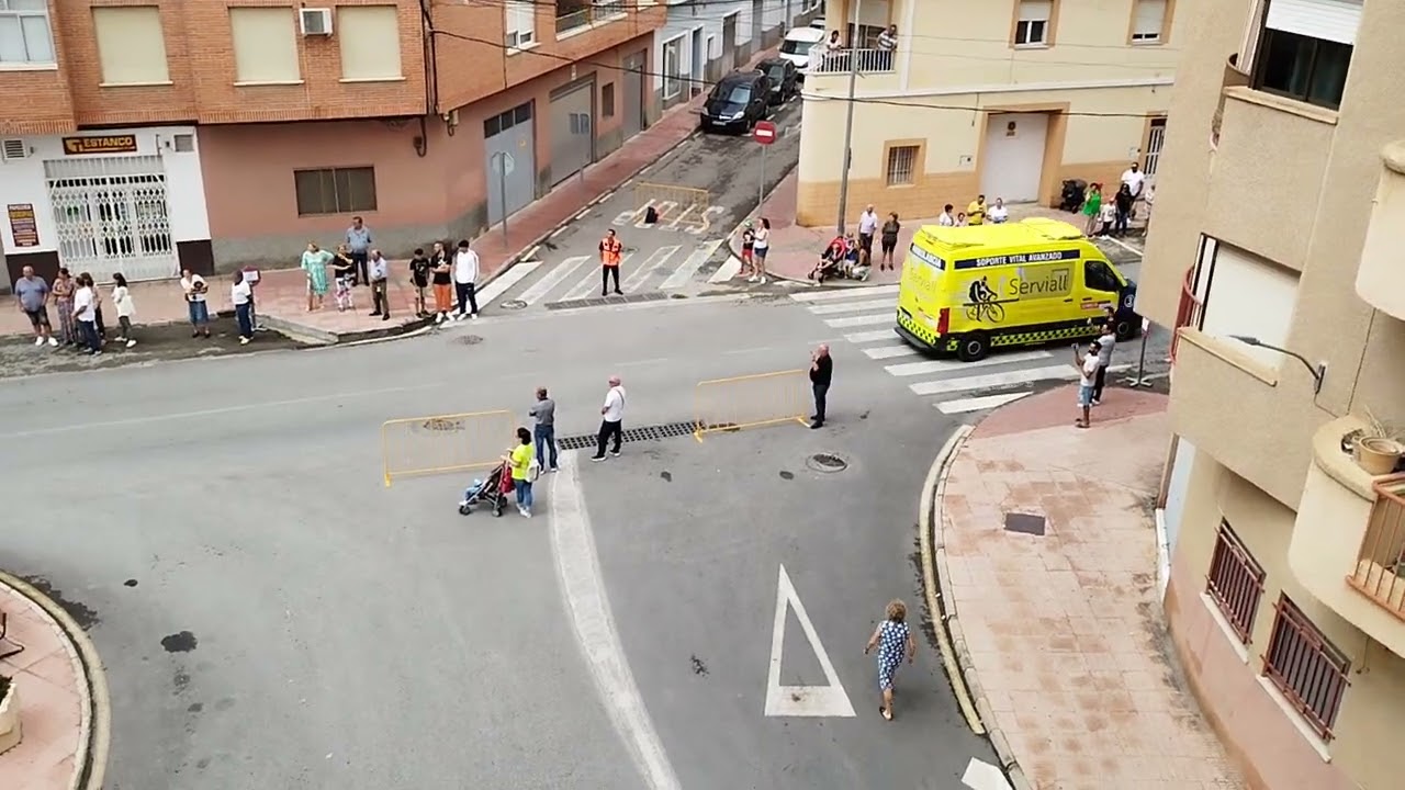 VID 2023 Nº 01 VUELTA CICLISTA A ESPAÑA 03/09/2023 PASANDO POR MULA.-