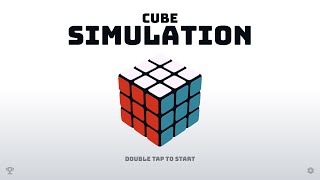"3x3 Rubik's Cube Solved ! | Epic Simulation Speed Solve 🔥" screenshot 5