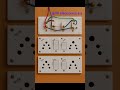 16 empier 2 switch 2 socket power board ka connection#shortvideo #viral #electrical
