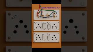 16 empier 2 switch 2 socket power board ka connection#shortvideo #viral #electrical