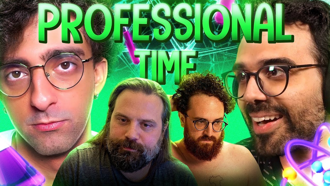 MARIO, DARIO E MARCO INTERVISTANO UNO SCIENZIATO! | Professional time #24