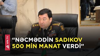 Müdafiə Nazirliyinin sabiq idarə rəisi: “Nəcməddin Sadıkov məni kabinetinə çağıraraq...” - APA TV