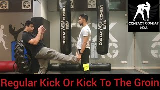 How To Do A Regular Kick Or Kick To The Groin End Any Fight With This One Strike