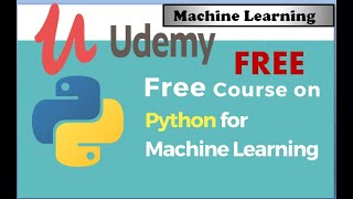 udemy free courses machine learning | free machine learning course with certificate | #udemyfree
