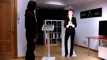 Azafata Virtual Interactiva / Interactive Virtual Hostess