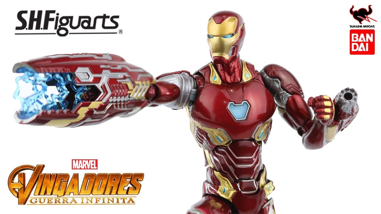 Iron Man Mk 50 SH Figuarts & Tamashii Stage Review - Avengers Infinity War  - YouTube