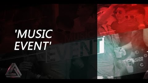 Music Event | After Effects Template | Openers