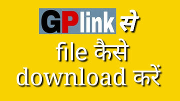 How to download file from gp links | gp links tutorial | telegram channel