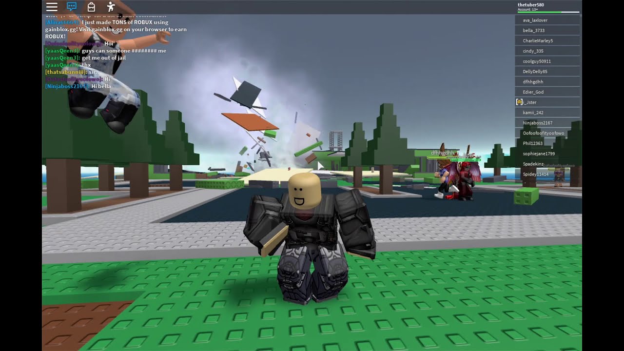 The Most Deadly Roblox Game Natural Disaster Survival Youtube - gainbloxgg roblox