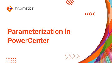 Parameterization in PowerCenter