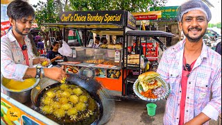 Noida Master Chef Selling Mumbai Wala Authentic Viral Vada Pav Making Rs. 25/  l Noida Street Food