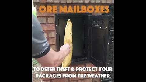 Ore Mailboxes - Porch Pirates
