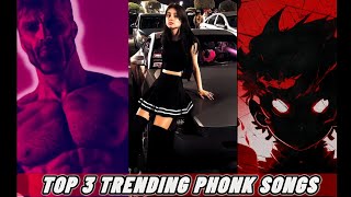 Top 3 trending phonk songs on tiktok instagram #phonk #songs #trending