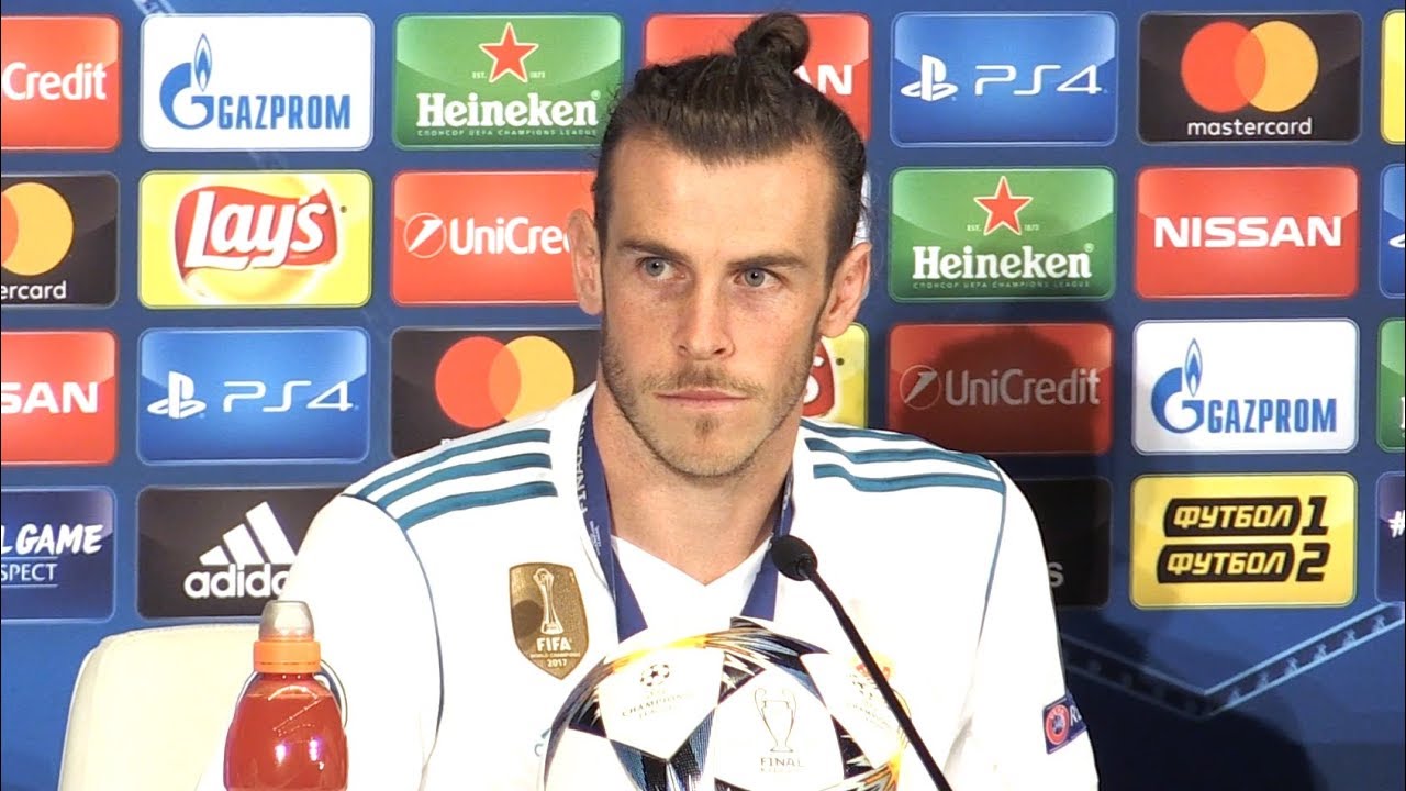 Gareth Bale Man Of The Match Press Conference - Champions League ...